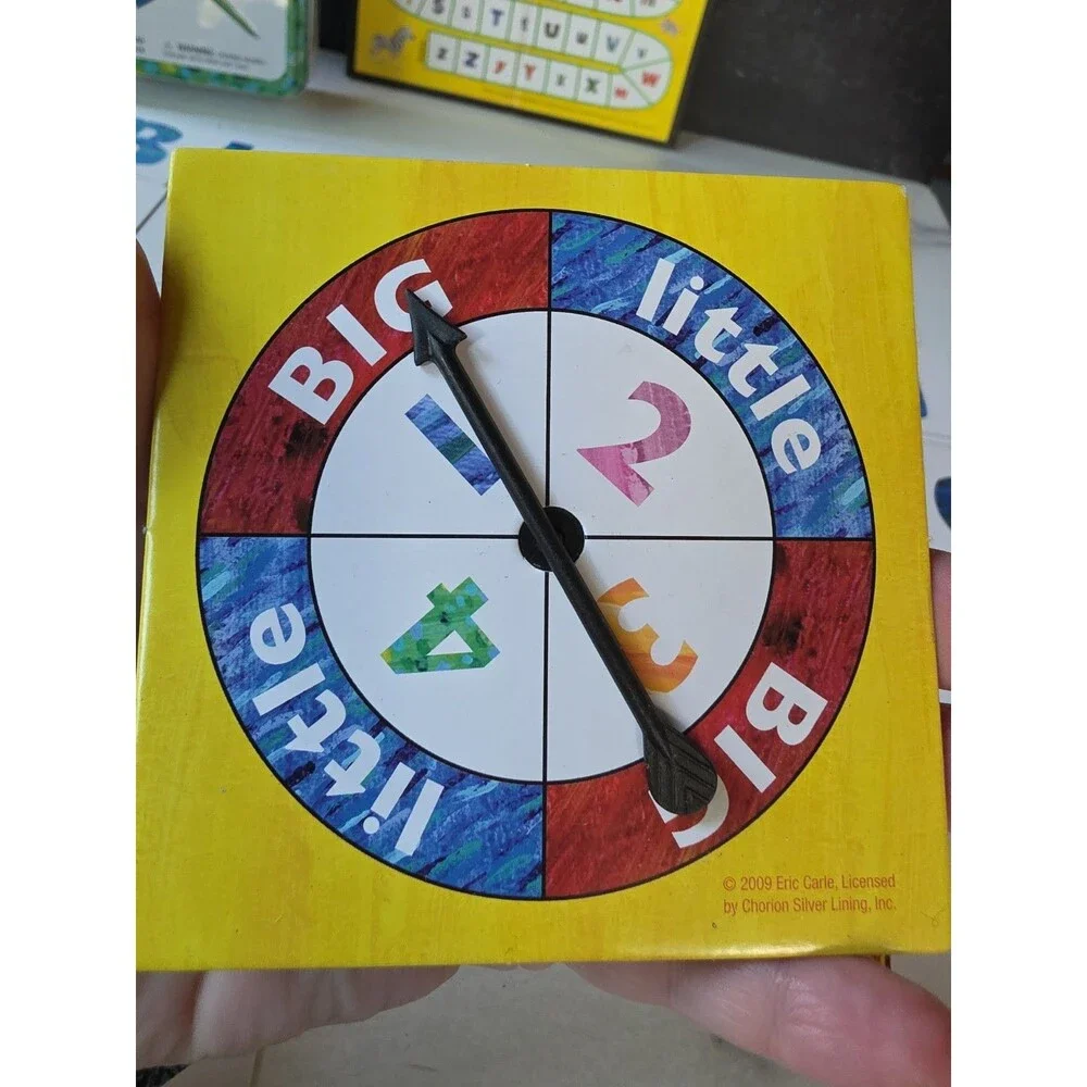Eric Carle's ABC Game In A Tin READ Description